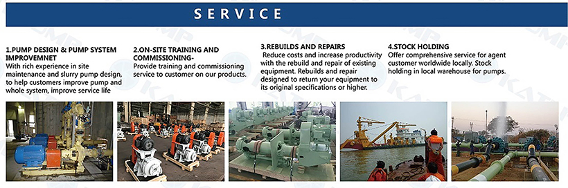 service for slurry pump